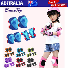 Kids Knee Pads And Elbow Pads Set 6 In 1 Kids Protective Gear Set Kids Knee Pads