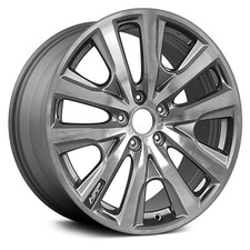 Machined And Medium Charcoal Metallic 19x8 Alloy Wheel Fits 2013-17 Honda Accord