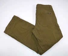 Hawx Work Gear Carpenter Pants Reinforced OD Green Mens 33" x 28"