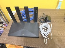 ZTE T3000 Wi-Fi 6 router Wi-Fi IDU ZTE UK New + long ethernet cable