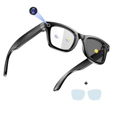 Sparkly Al Smart Glasses with Camera  WiFi  Bluetooth  Translation  Music