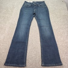 New Wrangler Bootcut Premium Denim Jeans Medium Wash 1009MWZDO Size 7/8x32 NWT