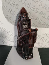 STUDIO ANNE CARLTON ISLE OF LEWIS CHESS PIECE KNIGHT 3 3/8"