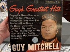 Guy Mitchell Guy'S Greatest Hits Record Album Vinyl LP Guy Mitchell Guy'S Greatest Hits Record Album Vinyl LP