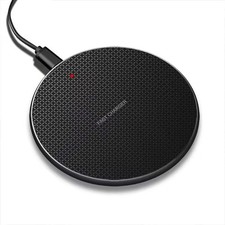 15W Fast Wireless Charger Pad Charging Mat For Apple iPhone Samsung Universal