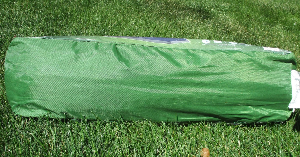 Coleman - River Gorge - Tent is in White Blue Grey, 6 Person clean