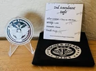 Right To Bear Arms 2nd Amendment Guns Eagle Coin 1 Troy Oz Fine Silver Round