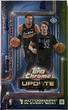 2025-26 Topps Chrome Update Basketball NBA Factory Sealed Hobby Box #7