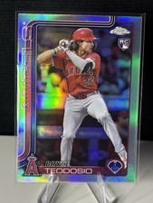 2025 Topps Chrome Bryce Teodosio Refractor RC