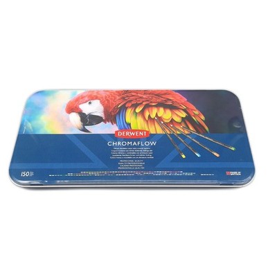 Derwent Buntstifte Set Kunstbedarf Chromaflow 150 Stück in Dose kräftige Farben 