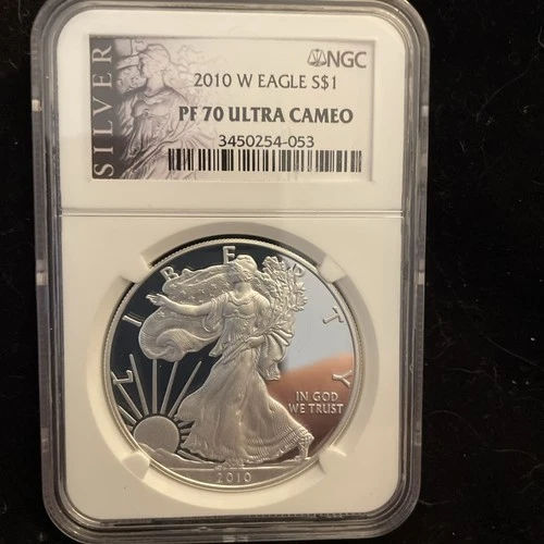 2010 American Silver Eagle Proof PF70 Ultra Cameo