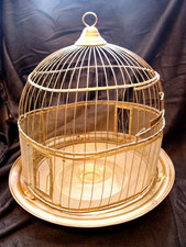 【アンティーク】HENDRYX　アメリカ製　 真鍮製ドーム型鳥かご Hendryx Bird Cage for sale | eBay