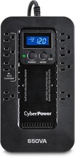 Battery Backup Surge Protector UPS System Compact