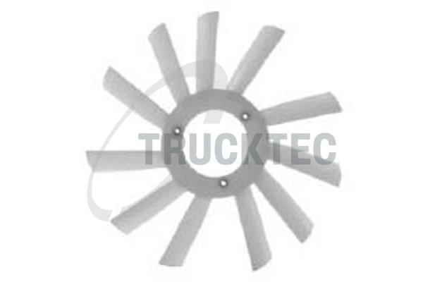 LüFterrad MotorküHlung Trucktec Automotive 02.19.029 FüR Mercedes 123 W123 W126-image