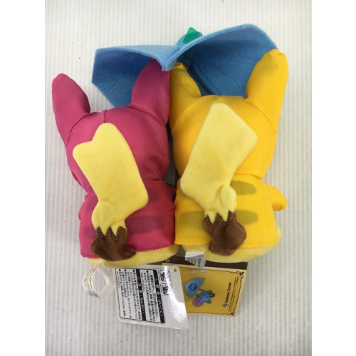 Peluche Pokémon Center Pikachu Monthly Pair - Avril 2016 - Neuve - Japon