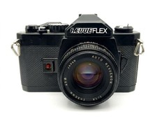 Revueflex SD 1 35mm SLR Kit: Revuenon 50mm f/1.9, M42 Mount, Black