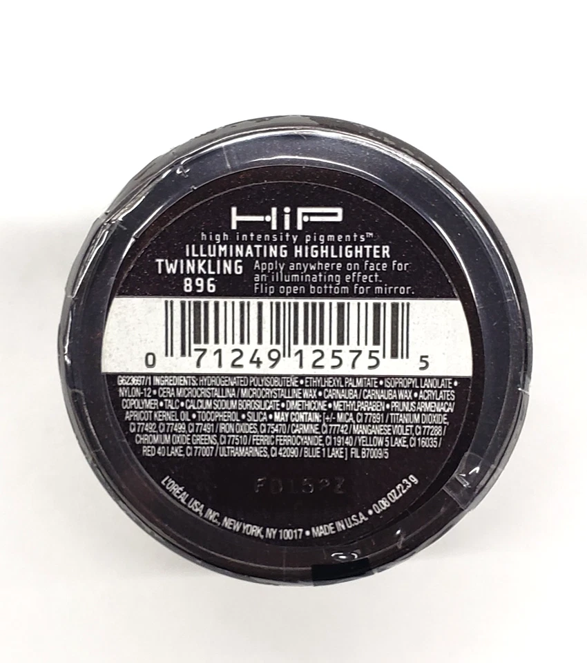NEW L'Oréal HIP Illuminating Highlighter- 896 TWINKLING - Image 2 of 2
