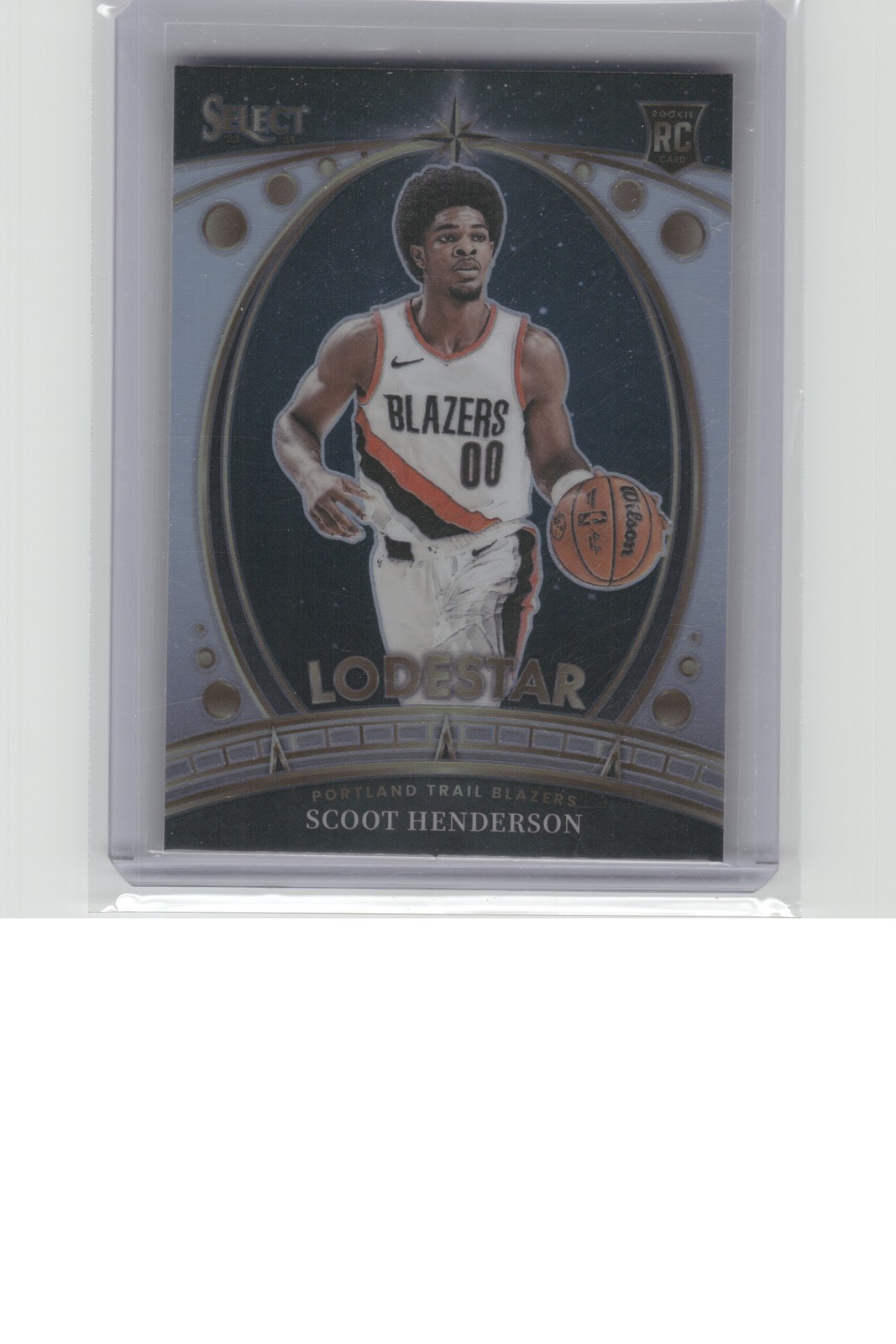 2023-24 Panini Select #1 Scoot Henderson Lodestars Silver Prizms B25R1C165