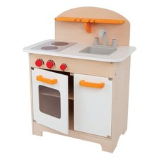 Hape Gourmet Kitchen Kid's Wooden Pretend Play Kitchen Set |Sink, Stove, Baking