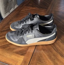 Puma Palermo Leather Black Feather Grey Gum US Size 13 Lifestyle Sneaker