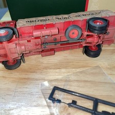 Corgi CC10201 ERFV Sheeted Platform Lorry & Trailer BRS,Diecast Model 1:50 used 