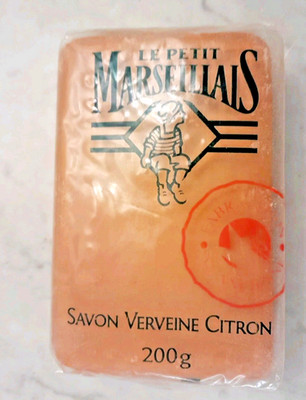 Original Le Petit Marseillais CITRON Soap Bar 200 Grams Imported France