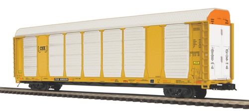 MTH 20-95818 CSX CORRUGADO PORTADOR AUTOMÁTICO CALIBRE O 3 RIELES RD # 695529 | Condition: New