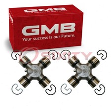 2 Pc Gmb Rear Shaft All Universal Joints For 1997-2010 Ford F-150 Driveline Qk