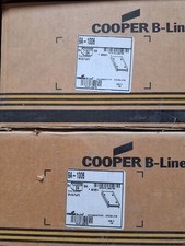 Box Of 24 Eaton 9A-1006W/SS6 Wedge Lock Splice Plate 6in Cooper B-Line