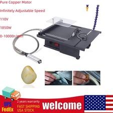 PortableTable Saw,Gem Jewelry Rock Polishing Tool,Jade Cutting Carving Machine