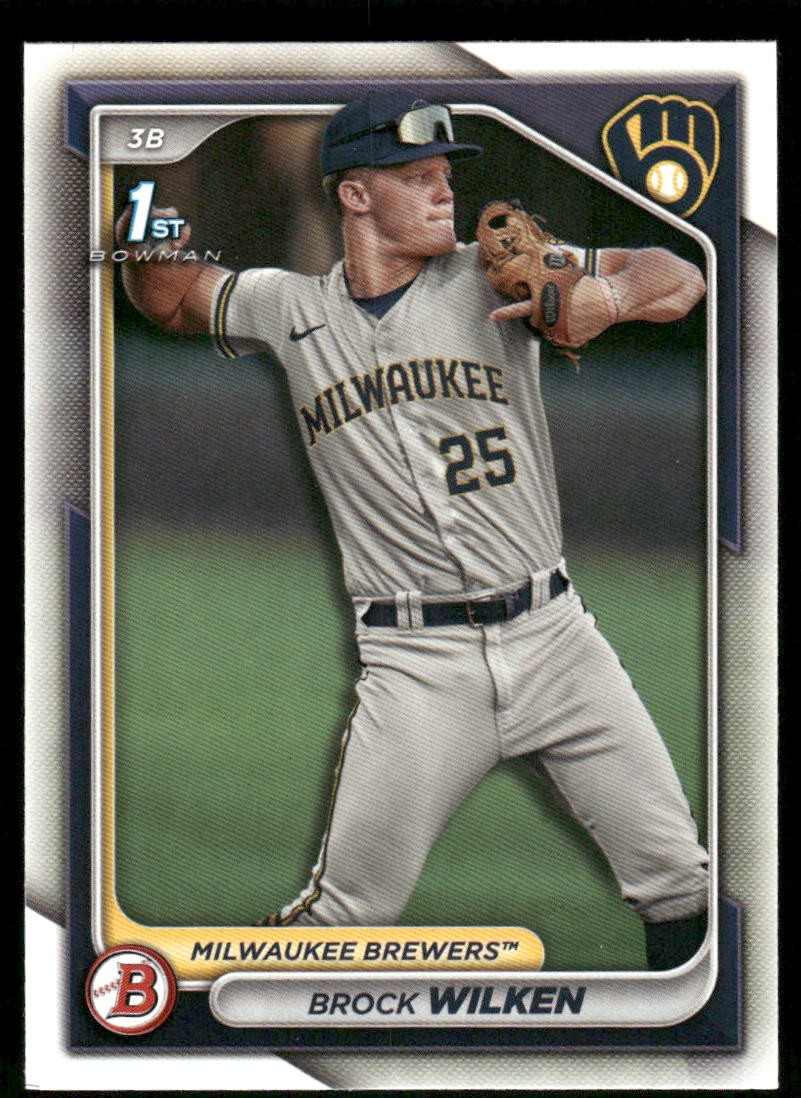 2024 Bowman #BP-86 Brock Wilken Prospects Milwaukee Brewers