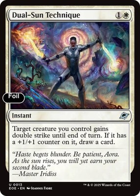 Dual-Sun Technique [Edge of Eternities] NM Foil - Magic