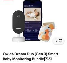 Owlet-Dream Duo Gen 3 Smart Baby Monitoring Bundle 7161
