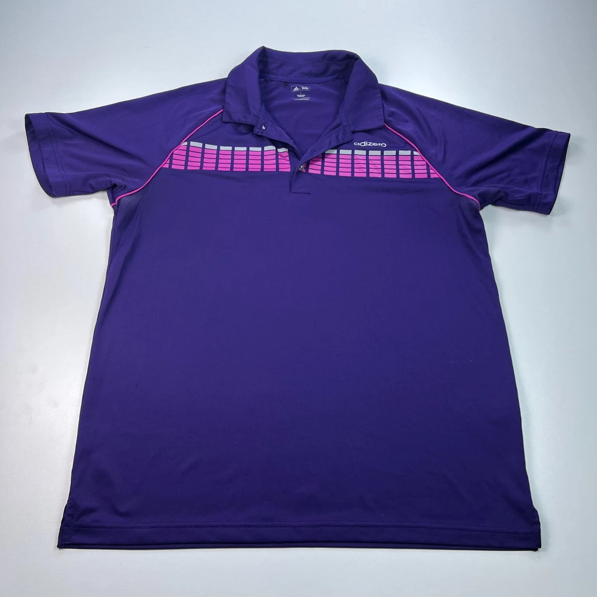 adidas Short Sleeve Purple Shirts for Men for sale | eBay