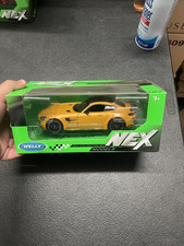 Welly 1:24 Mercedes-benz gtr Amg Yellow Disecast