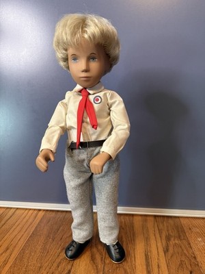 Gregor Sasha Doll 314S Blonde School Boy Dressed Original Clothes Trendon
