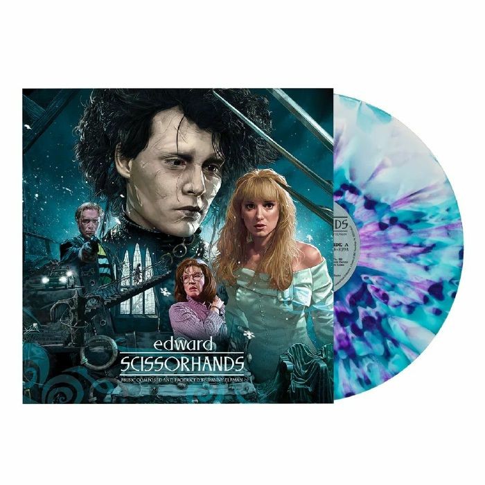 ELFMAN, Danny - Edward Scissorhands (Soundtrack) - PURPLE SPLATTERED VINYL LP