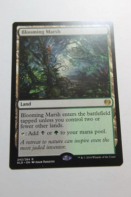 MTG Blooming Marsh x1- -Kaladesh-Lightly Played