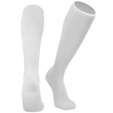 All-Sport Knee High Athletic Tube Socks with Arch and Ankle Support White