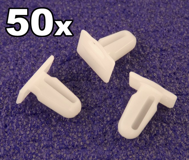 50x BMW Door Sill Strip Clips Protective Trim Clip Clamp Fixing