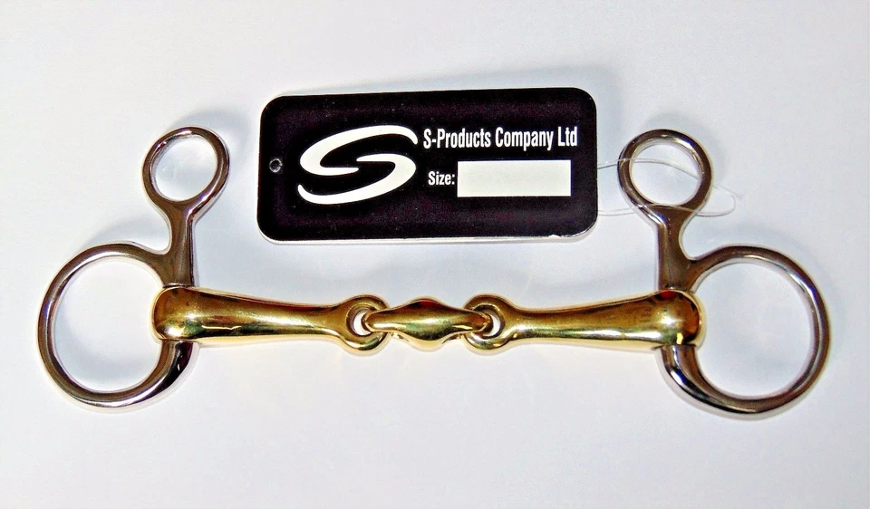 FILET BAUCHER HÄNGENDE WANGENTRENSE MIT KUPFERMISCHUNG LÜTE S/STAHL PFERDEBITS