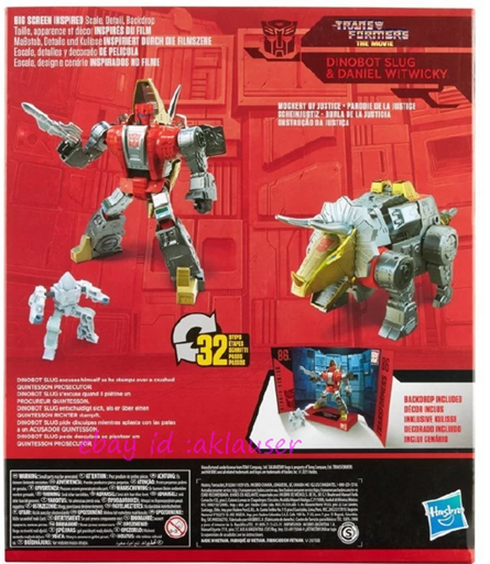 Takara Tomy Studio Series SS-86 07 Dinobot Slug&Daniel Witwicky Action Figure - Image 2 of 4