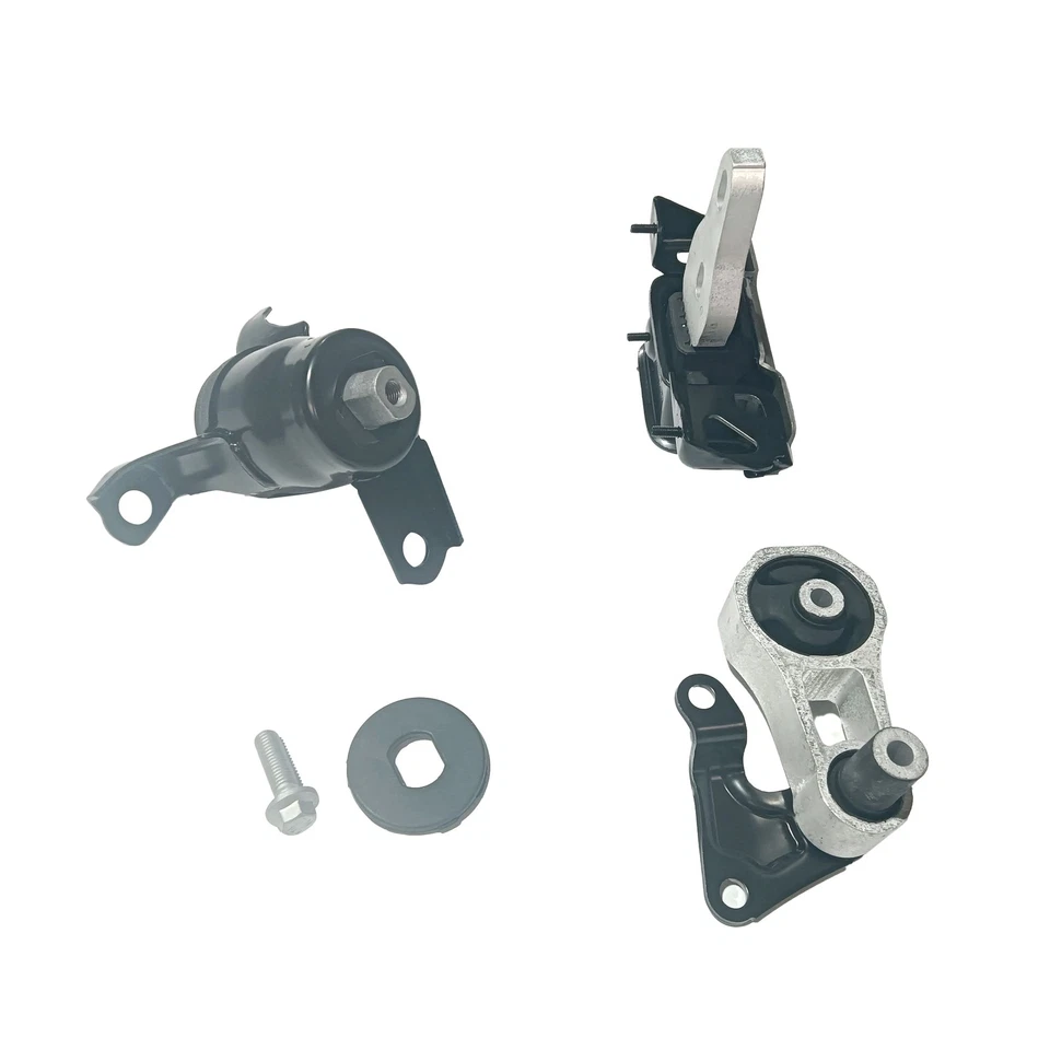 Brand New 3Pcs Engine Motor & Trans Mount Set Fits Ford Fiesta 2011-2017 1.6L Foto 2 de 4