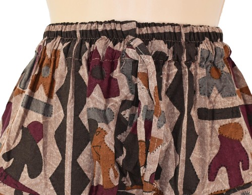 New Fair Trade Elephant Print Harem Trousers 10 12 14 16 Hippy Boho Waist 25-44 - Picture 7 of 13