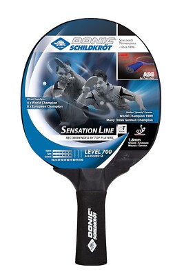 Sensation Line 700 All Rounder Table Tennis Racket Bat Colour  Black