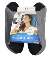 Clöudz 2 In 1 Neck & Lumbar Massaging Pillow - Black, New, Free Shipping on sale Clöudz 2 In 1 Neck & Lumbar Massaging Pillow - Black, New, Free Shipping on sale