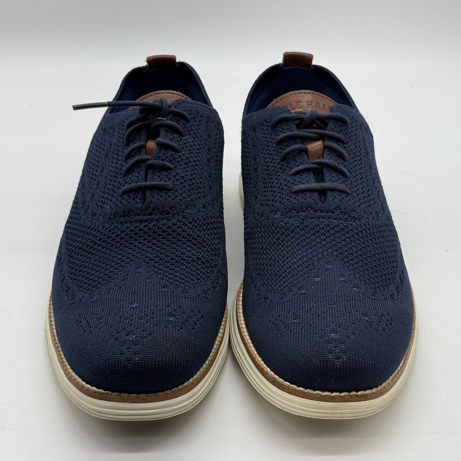 SAOLA Scarpe Cole Haan Original Grand Stitchlite Wingtip C27960 Oxford blu uomo 12M