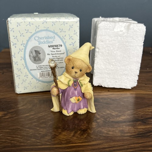 Cherished Teddies Merlin 4005879 You Have Me Spell-bound Legends