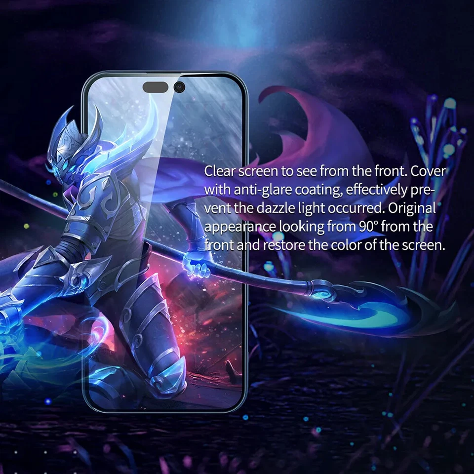 Nillkin for iPhone 15 Pro Max Anti-Spy Glass Full Cover Privacy Screen Protector - Image 3 of 4