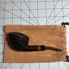 Mastro De Paja Fatta A Mano 1B Pesaro Media Rare New Unsmoked Pipe